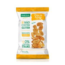 Chips de Banana com Sal Mundo Verde 40g