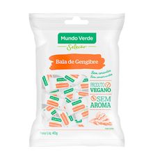 Bala de Gengibre Mundo Verde  40g
