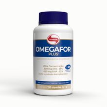 Ômegafor Plus Vitafor 1000mg 120 cápsulas