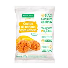 Cookie de Banana com Canela Mundo Verde 100g