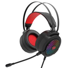 Headset Gamer Redragon Carmen, RGB, Drivers de 50mm, Multiplataformas, Preto, H261