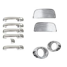 Kit Aplique Cromado Maçaneta Retrovisor Tampa Milha Ecosport 2008 à 2012