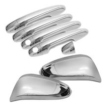 Aplique Capa Cromada Retrovisor Maçanetas Toyota SW4 2021
