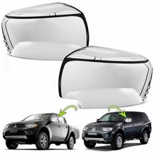 Aplique Capa Cromada Retrovisor Mitsubishi L200 Triton 2014