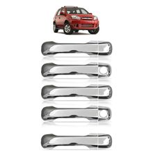 Kit Aplique Cromado Capa Maçanetas + Traseira Ecosport 2004