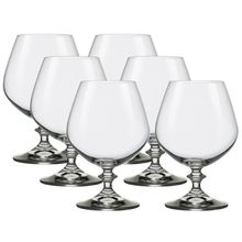 Conjunto de Taças para Conhaque Bohemia Angela 400 ml em Cristal Ecológico - 6 Peças