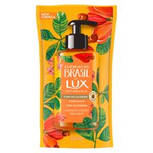 Sabonete Líquido Para Mãos Lux Botanicals Essências Do Brasil Flor Do Cajueiro Refil 240ml