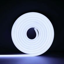 Fita Mangueira Neon 5 Mts Iluminação Flexível Corte 2.5 Cm - Branco Frio