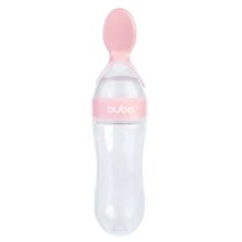 Colher Dosadora Com Tampa Protetora Rosa - Buba