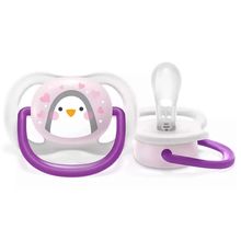 Chupeta Ultra Air Menina Pinguim 0 a 6 meses - Avent