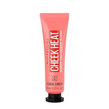 Maybelline Cheek Heat Coral Ember - Blush em Gel-creme 8ml