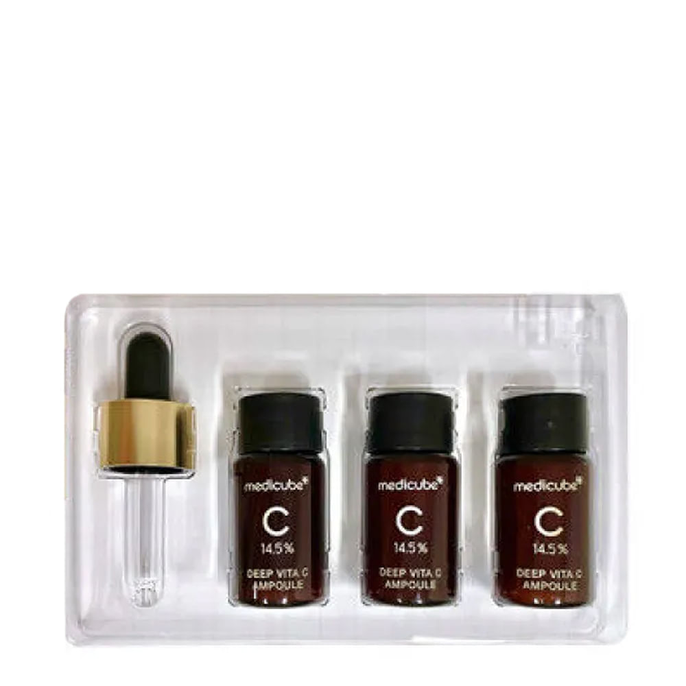 Kit Medicube Deep Vitamina C - Ampoulas 3x10gr - Shop Coopera