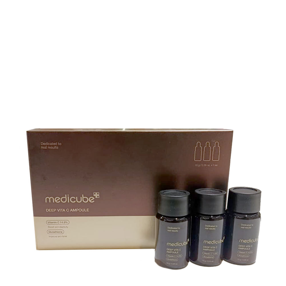Kit Medicube Deep Vitamina C - Ampoulas 3x10gr - Shop Coopera