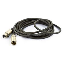 Cabo de Microfone Balanceado XLR Macho Para XLR Femea Santo Angelo - 2 Metros