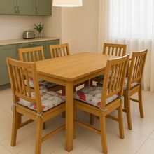 Kit 6 Assentos/Almofadas Futon Rústico Estampado 40x40cm – Conforto, Decoração e Aconchego