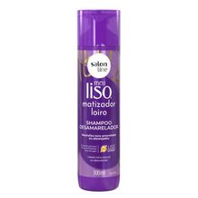 Shampoo Salon Line Meu Liso Matizador Loiro 300ml