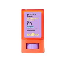 Protetor Solar Sallve Bastão Fps 90 Cor 7 Antimanchas 15g
