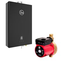 Aquecedor 20L Black Wifi GLP Bivolt + Bomba 120W 127V Rheem