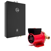 Aquecedor 20L Black Wifi GN Bivolt + Bomba 350W 127V Rheem