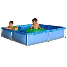 Piscina com Armação 1.500 Litros 189 x 189 x 42 CM MOR