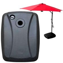 Base Suporte Ombrelone 60 kg de Água ou Areia com Rodinhas EVBO60 EVALD