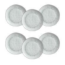 Conjunto de Pratos Rasos Porto Brasil Orgânico Echo 26,5cm - 6 Peças