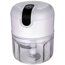 Mini Processador de Alimentos Euro 3 Lâminas Cabo USB - Branco