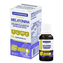 Suplemento Alimentar Melatonina em Gotas Sabor Maracujá 20ml