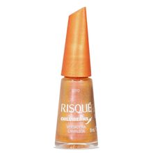 Esmalte Risqué & Chilli Efeito Chillibeans Verdadeira Camaleoa Laranja 8ml