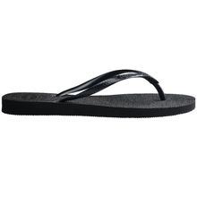 Sandália Havaianas Slim Gloss Preto/Prata 37/38