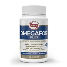 Suplemento Alimentar Vitafor Omegafor Plus 60 Cápsulas
