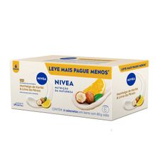 Sabonete em Barra Nivea Nutrição da Natureza Manteiga de Karité & Lima da Pérsia 6 unidades 80g cada