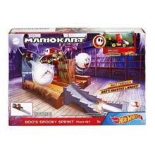 Hot Wheels Mario Kart- Circuito Chomp Shy Guy MATTEL