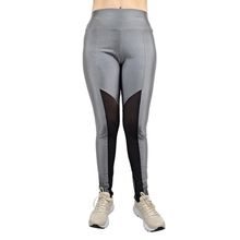 Legging Selene Com Recorte e Tule 24652 Feminina