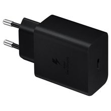Carregador de parede Super Fast Charging 45W Cabo USB-C Preto