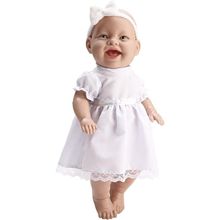 Boneca Titi Oração do Pai Nosso 34 cm Roupa Branca - Bambola