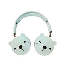 Fone De Ouvido com Microfone Bluetooth - Azul - Quanhe