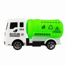 Caminhão Fricção Lixo Reciclagem 11 cm  Modelo 2 - Quanhe