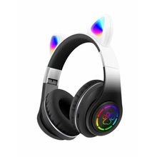 Fone de Ouvido Bluetooth Orelha de Gato Preto - Altomex