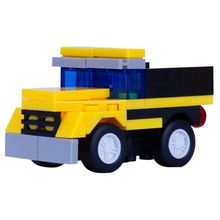 Kit de Montar 2 em 1 Rolo Compressor 51 Peças - For Kids