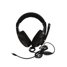 Headset Gamer C/ Microfone P3/P2 PRETO - Quanhe