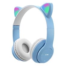 Fone de Ouvido Bluetooth Gatinho Azul B-19A - Altomex