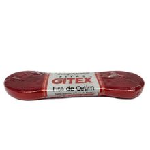 Fita Cetim 7MM 107 Vermelho - Gitex