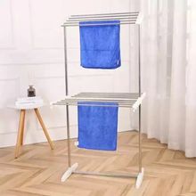 Varal DE Chão Dobrável 2 Andares EM Aço Inox