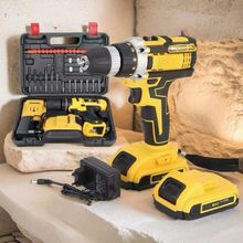 Furadeira Parafusadeira Impacto Com Maleta 2 Bat