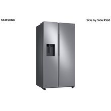 Refrigerador RS60 Samsung Side by Side Inverter 602 Litros com All Around Cooling™ e SpaceMax™ Inox Look - RS60T5200S9