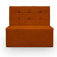 Canto Alemão Confortável Para Apartamento Cozinha E Restaurantes Veludo Cor Terracota