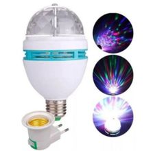 Luz Led Globo Rotativa Rgb Festa Neon Para Festa