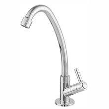 Torneira Cozinha Inox Cromada Bica Móvel De Bancada