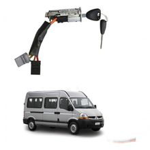 Trava Direção Com Elétrica E Chave Completa Master 02 A 13